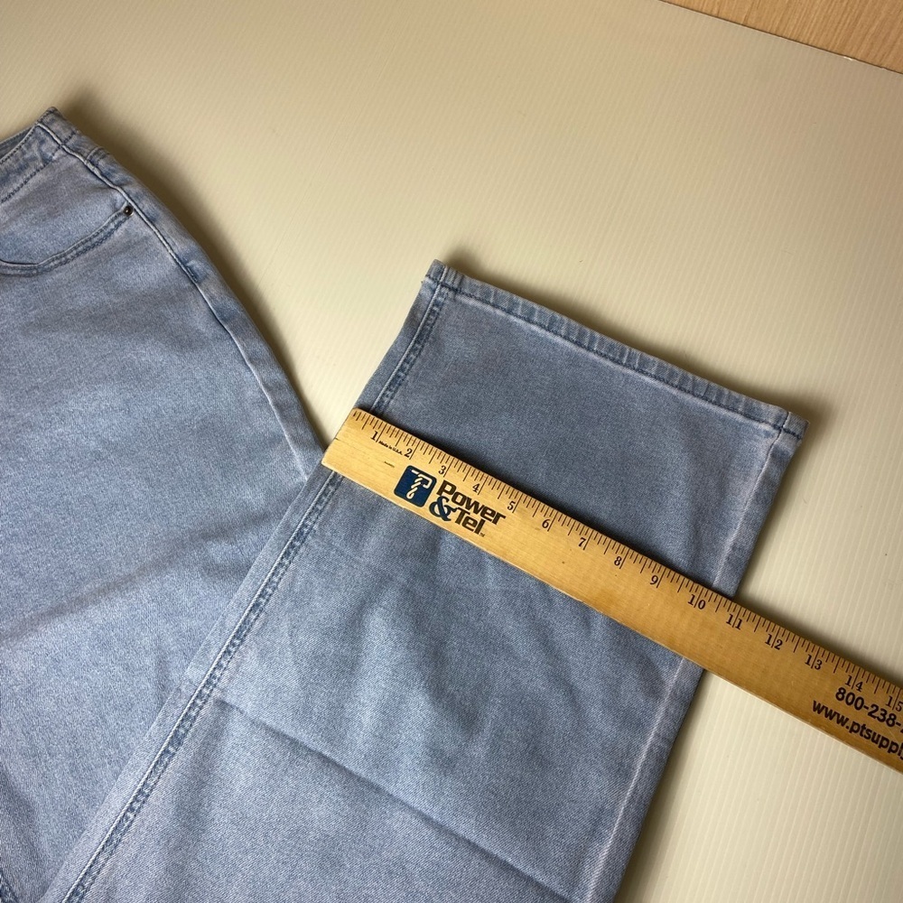 Flamingals Light Wash High Waisted Drawstring Jeans NWT Size S (4/6 women) - Picture 7 of 14